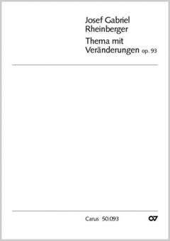 Thème et variations pour quatuor à cordes 