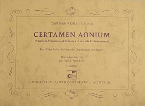 Kolb: Certamen aonium 