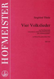 Vier Volkslieder 