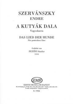 Das Lied der Hunde 