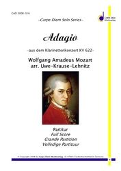 Adagio from Clarinet Concerto K. 622 