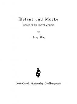 Elephant et Mouche op. 520 