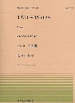 Sonatas K 499 & 500 