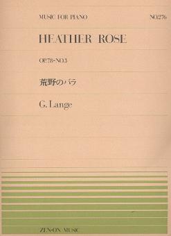 Heather Rose Op. 78/3 