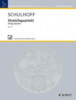 Quatuor à cordes op. 25 WV 43 Standard