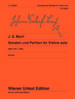 Sonates et Partitas BWV 1001-1006 