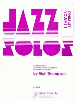 Jazz Solos for Drum Set Vol. 1 