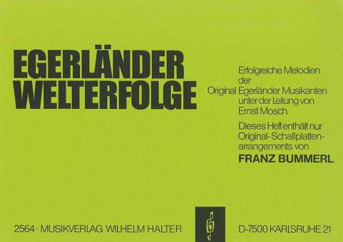 Egerländer Welterfolge 