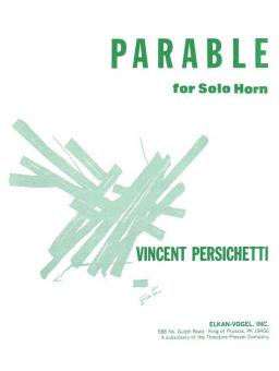 Parable for Solo Horn Op.120 