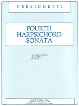 Fourth Harpsichord Sonata For Harpsichord Op.151 