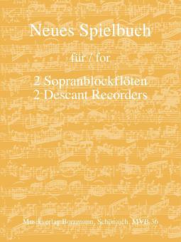 Nouveau livret pour 2 flûtes à bec soprano 