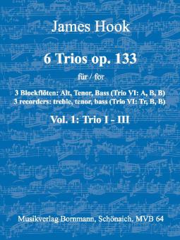 6 Trios op. 133 Vol. 1 : Trios 1-3 - Partition 