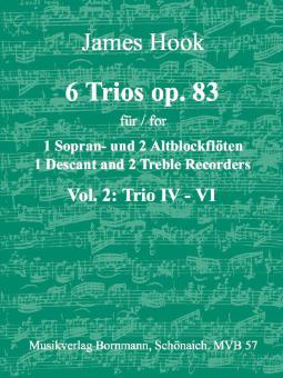 6 Trios op. 83 Vol. 2 : Trios 4-6 