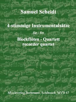 Mouvements instrumentaux à 4 voix 