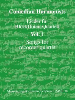 Chansons pour quatuor de flûtes à bec 1 