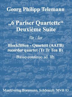 6 Pariser Quartette - Deuxième Suite 