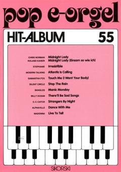 Pop E-Orgel Hit-Album Heft 55 