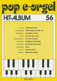 Pop E-Orgel Hit-Album Heft 56 
