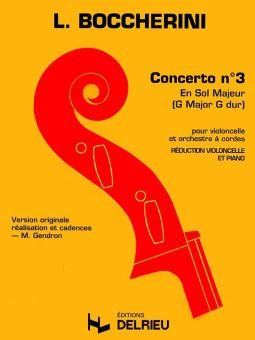 Concerto no3 en sol maj. G480 no7 
