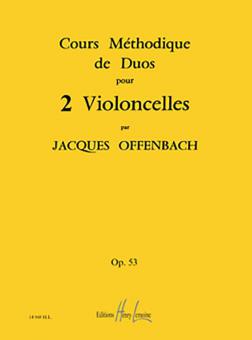 Cours méthodique de duos pour deux violoncelles op. 53 