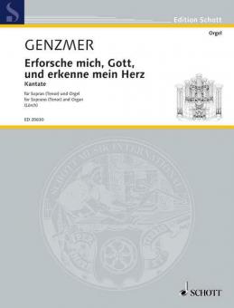 Erforsche mich, Gott, und erkenne mein Herz GeWV 82 Standard