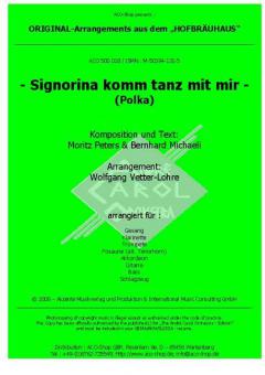 Signorina komm tanz mit mir Standard