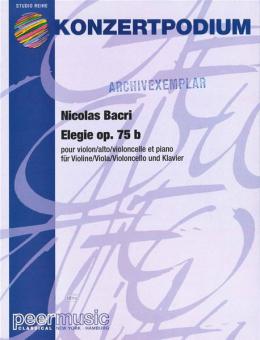 Elegie op. 75b 