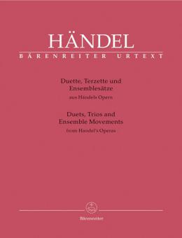 Duos, trios et ensembles d'opéras de Händel 
