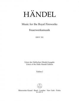 Music for the Royal Fireworks HWV 351 