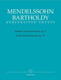 Sept pièces de caractère op. 7 / Six pièces pour enfants op. 72 Standard
