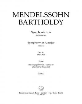 Symphonie en la majeur op. 90 