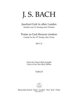 Jauchzet Gott in allen Landen BWV 51 