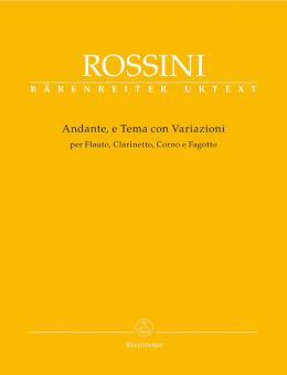 Andante, e Tema con Variazioni per Flauto, Clarinetto, Corno et Fagotto 