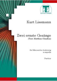 2 ernste Gesänge 