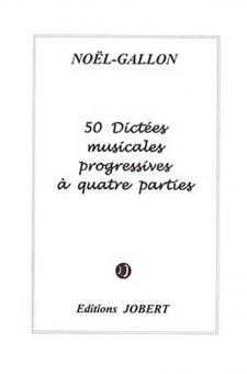 50 Dictées progressives à 4 parties 