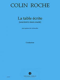 La Table écrite (souvient à mon coude) 