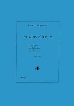 3 Feuillets d'album 