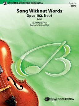 Song Without Words, op. 102, No. 6 (Faith) Standard