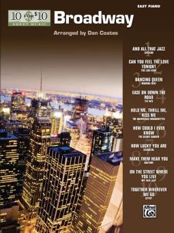 10 for 10 Sheet Music Broadway 