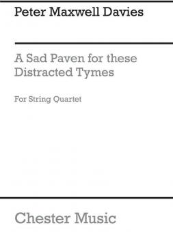 A Sad Paven for These Distracted Tymes 