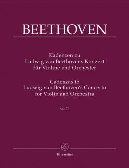 Cadences pour le concerto de violon de Ludwig van Beethoven op. 61 Standard