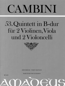 53. Quintett in B-Dur 