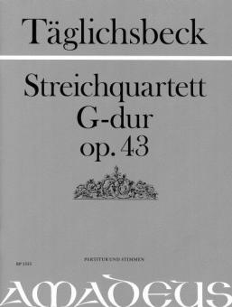 Quatuor en sol majeur op. 43 