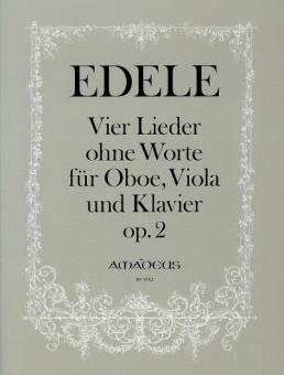Quatre chansons sans paroles op. 2 