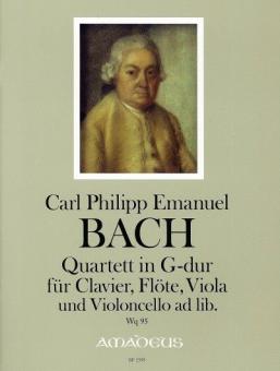 Quartett in G-Dur Wq 95 