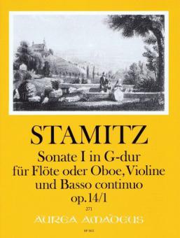 Sonate a tre I en sol majeur op. 14/1 