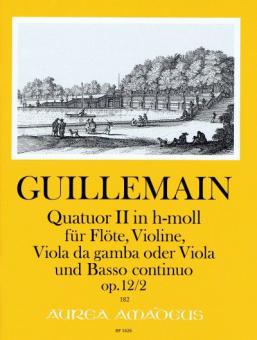 Quatuor II op. 12/2 en h mineur 