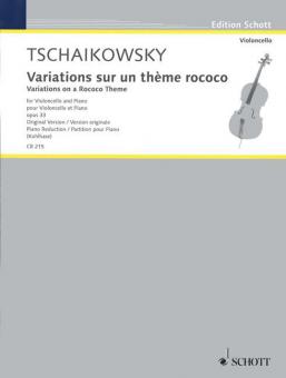 Variations sur un thème Rococo op. 33 Standard