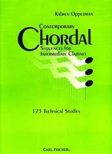 Contemporary Chordal Sequences For Intermediate Clarinet 