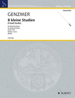 8 Petites études GeWV 110 Standard